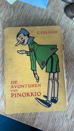 Zeer oud boek Pinokkio C. Collodi van Goor van Everdingen, Ophalen of Verzenden