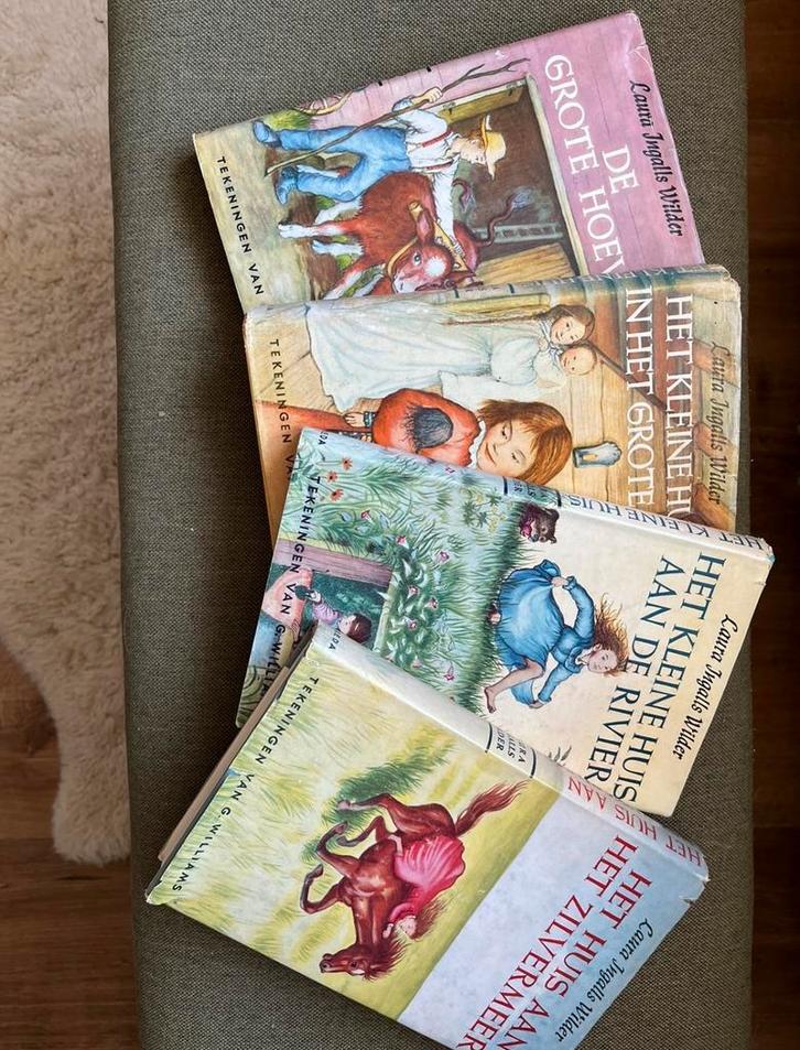 Het Kleine Huis op de Prairie - 4 Boeken, Boeken, Kinderboeken | Jeugd | onder 10 jaar, Gelezen, Non-fictie, Ophalen of Verzenden