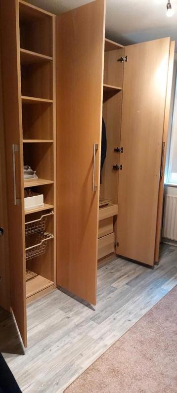 IKEA PAX KLEDINGKASTEN EN HOEKKAST MET SPIEGEL