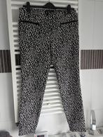 IZGS Expresso, zwart/witte panterprint damesbroek 44, Kleding | Dames, Expresso, Zwart, Maat 42/44 (L), Ophalen of Verzenden