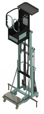 Alternatief voor Trappen en Ladder Compacte hoogwerker Carry, Ophalen of Verzenden, Nieuw, Trap, 4 meter of meer