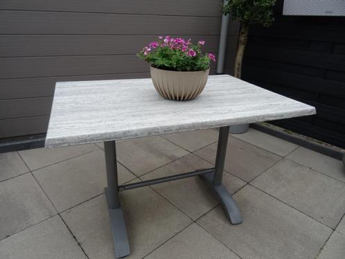 WERZALIT TUINTAFEL - KWALITEIT -ziet er netjes uit--- €40,00, Tuin en Terras, Tuintafels, Gebruikt, Rechthoekig, Overige materialen
