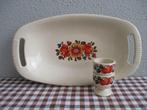 Vintage Schaal Retro Emsa Broodschaal 2 Eierdopjes, Verzamelen, Retro, Ophalen of Verzenden, Huis en Inrichting
