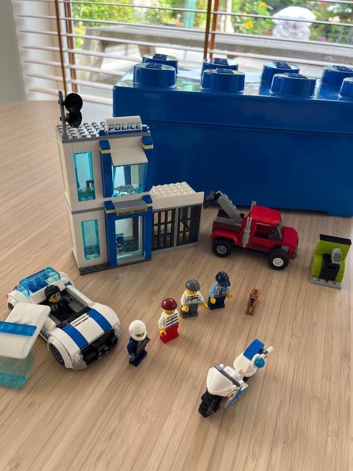 Lego City Politie Opbergdoos - 60270, Kinderen en Baby's, Speelgoed | Duplo en Lego, Gebruikt, Lego, Complete set, Ophalen of Verzenden