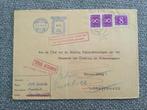 brief met Port belast en geweigerd, Ophalen of Verzenden, Brief