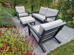Luxe Aluminium tuinset - merk Block, Ophalen, 4 zitplaatsen, Aluminium, Zo goed als nieuw