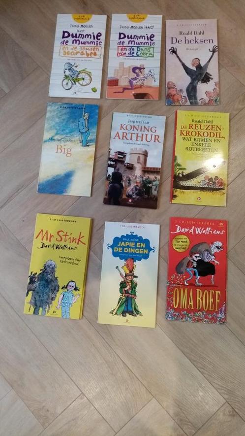 Luisterboeken kinderen, diverse titels zoals Roald Dahl, Boeken, Luisterboeken, Cd, Kind, Ophalen of Verzenden