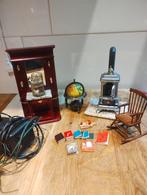 Schattige luxe poppenhuis set 1:12, Ophalen of Verzenden, Poppenhuis