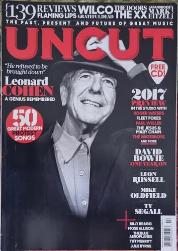 UNCUT 02-2017 237 Cohen Preview 2017 Bowie Leon Russell Oldf beschikbaar voor biedingen