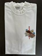 T shirt trachten wit m met borduur oktoberfest, Maat 48/50 (M), Wit, Ophalen of Verzenden, Zo goed als nieuw