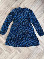Meisjes jurk WE kids blauw/zwart 146-152 Herfst/winter, WE, Meisje, Ophalen of Verzenden, Zo goed als nieuw