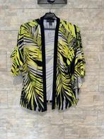 Frank Lyman elegante blouse jasje zwart limegroen wit maat M, Maat 38/40 (M), Overige kleuren, Verzenden, Nieuw