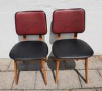 Vintage eetkamerstoelen Dutch Design jaren '60 - Set van 2, Zwart, Zo goed als nieuw, Nvt, Dutch Design jaren '60