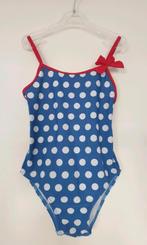 Badpak maat 116 _ blauw met witte stippen, Kinderen en Baby's, Kinderkleding | Maat 116, Gebruikt, Meisje, Sport- of Zwemkleding