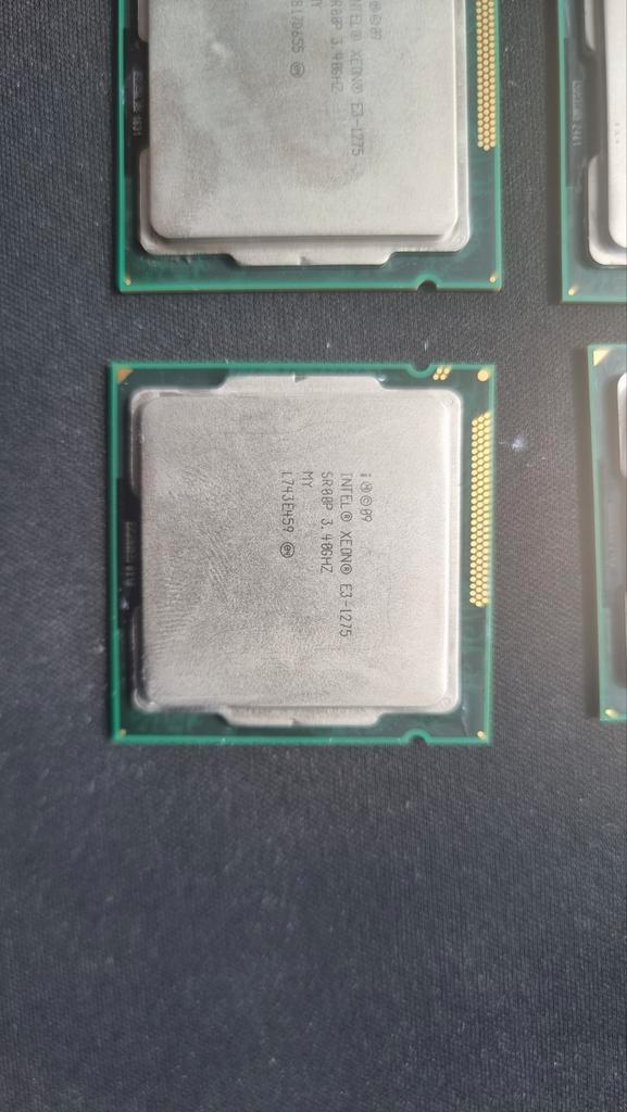 4x Intel Xeon E3-1275 3.40GHz SR00P CPU, Computers en Software, Processors, Gebruikt, 4-core, 3 tot 4 Ghz, Ophalen of Verzenden