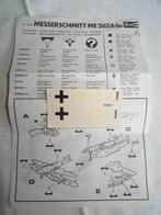 Messerschmitt ME-262A-1A - Revell, 1:72 tot 1:144, Gebruikt, Revell, Ophalen of Verzenden