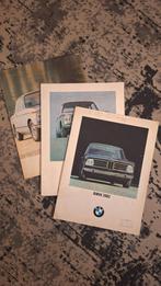 3 Autofolders brochures van BMW 1600, 1800 en 2200., Ophalen of Verzenden, Gelezen, BMW