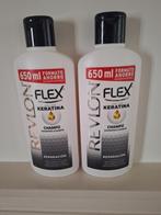 Revlon Flex Keratin Shampoo 2x 650ml, Nieuw, Shampoo of Conditioner, Ophalen of Verzenden
