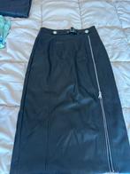 Nikkie midi rok vegan leather 36, Zwart, Ophalen of Verzenden, Zo goed als nieuw, Nikkie