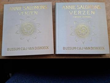 Anne Salomons verzen 1 en 2   beschikbaar voor biedingen