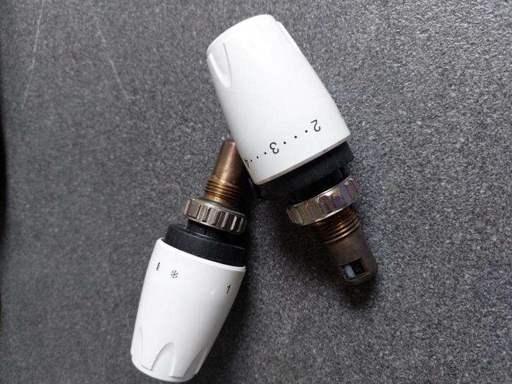 Thermostaat(knoppen), Doe-het-zelf en Verbouw, Thermostaten, Gebruikt, Ophalen