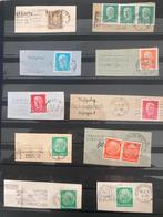 Kavel Duitse briefstukjes en speciale stempels - oa Reich, Postzegels en Munten, Ophalen of Verzenden, Buitenland