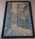 Ferdinand H. V. Wolde - Litho, Stadsgezicht - Nijmegen., Antiek en Kunst, Ophalen of Verzenden