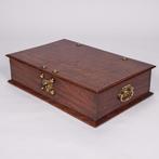 Koloniaalse documenten kist, 18e-eeuw, Antiek en Kunst, Ophalen of Verzenden
