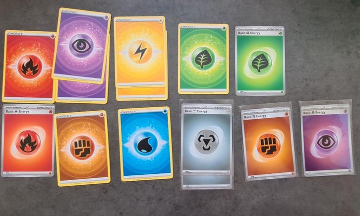 Lot Pokémon kaarten Energy cards kaarten Pokémon kaart, Hobby en Vrije tijd, Verzamelkaartspellen | Pokémon, Nieuw, Losse kaart
