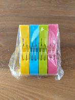 Grote gekleurde handdoekknijpers, Ophalen of Verzenden, Nieuw