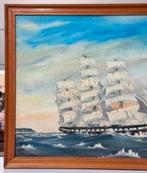 H W Hackett 1971 olieverf kunst Golden Fleece Merchant Schip, Ophalen of Verzenden