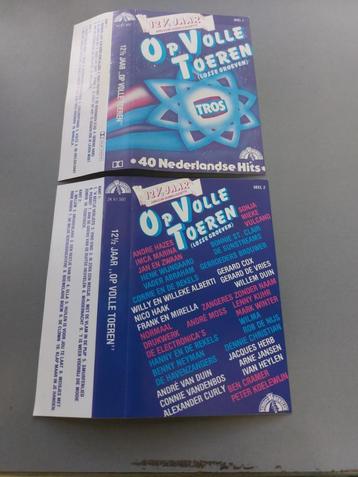 12 1/2 JAAR OP VOLLE TOEREN DEEL 1 + 2 (2 CASSETTEBANDJES) beschikbaar voor biedingen