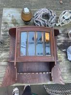 Antiek hangend theekastje, Antiek en Kunst, Curiosa en Brocante, Ophalen