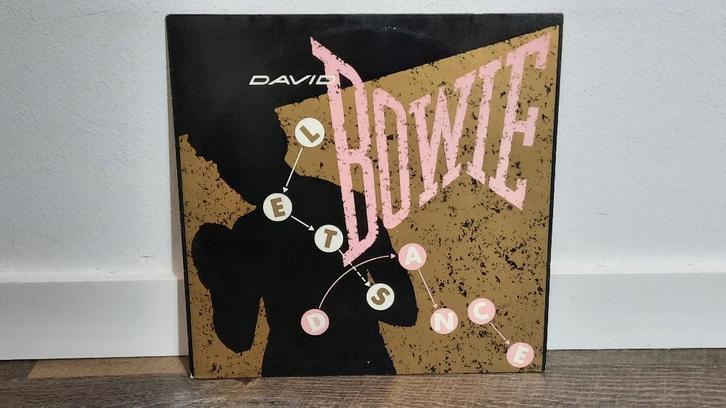 David Bowie – Let's Dance LP / Vinyl Plaat, Maxi Single, Cd's en Dvd's, Vinyl Singles, Gebruikt, Maxi-single, Rock en Metal, 12 inch