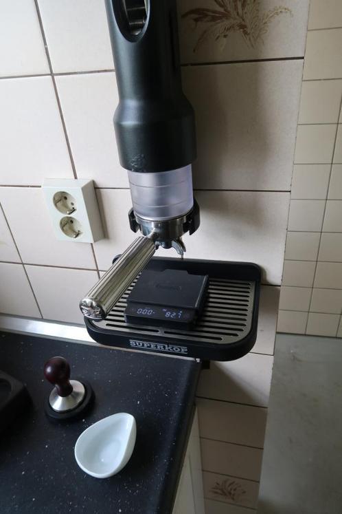 Superkop espresso (evt met Kinu M47 Phoenix + extra's), Witgoed en Apparatuur, Koffiezetapparaten, Gebruikt, Koffiebonen, Espresso apparaat
