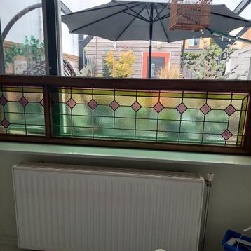 Super mooi glas in lood raam
Mooie kleuren zie foto’s
 beschikbaar voor biedingen