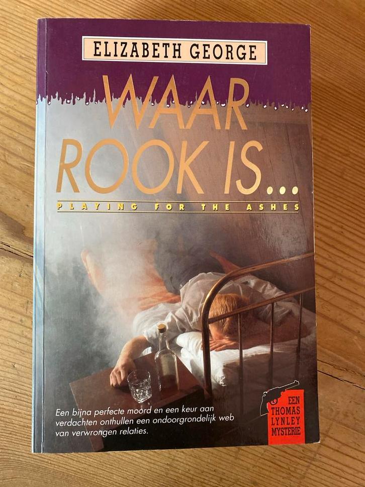 Waar Rook Is... - Elizabeth George, Boeken, Detectives, Zo goed als nieuw, Ophalen of Verzenden