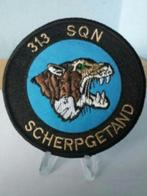 Patch,Embleem,KLU313,Scherp,Getand, Verzenden, Luchtmacht, Nederland, Embleem of Badge