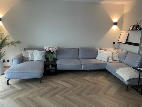 Bank, Huis en Inrichting, Banken | Bankstellen, Zo goed als nieuw, Hoekbank, Vierpersoons of meer, 300 cm of meer, 150 cm of meer