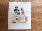 Oude Franse prent Au Bon Marché - 1900, Ophalen of Verzenden, Voor 1920, Gelopen, Frankrijk