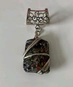 Sjaalspeld met Glas, Overige kleuren, Ophalen of Verzenden, Zo goed als nieuw, Overige materialen