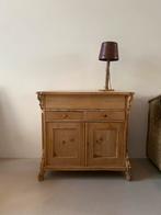 Antiek grenen commode met opklapbaar blad, Antiek en Kunst, Ophalen