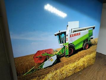 Te koop Claas Lexion 480 met C750 bek en trailer gelimiteerd beschikbaar voor biedingen