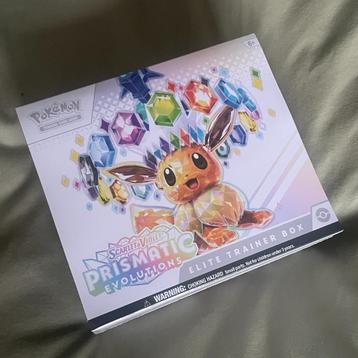 Pokémon TCG Prismatic Evolutions Elite Trainer Box ETB beschikbaar voor biedingen