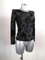 Nice Connection longsleeve zilver spikkel maat 36 NIEUW, Kleding | Dames, Nice Connection, Zwart, Nieuw, Ophalen of Verzenden