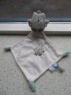 Knuffeldoek Uil of uiltje merk Tiamo zacht velours, Ophalen of Verzenden, Zo goed als nieuw, Overige typen