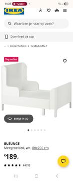 Meegroeibed ikea, Gebruikt, 70 tot 85 cm, 180 cm of meer, Ophalen