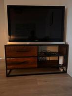 Tv meubel hout van Loods 5, Ophalen of Verzenden, Eikenhout, Zo goed als nieuw