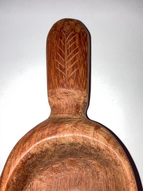 Primitieve houten Spoon, Antiek en Kunst, Curiosa en Brocante, Verzenden