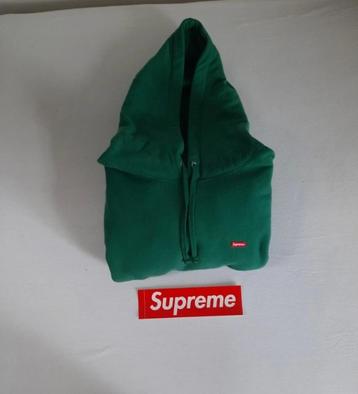 Supreme Small Boxed Logo Hooded Sweatshirt Forest Green FW22